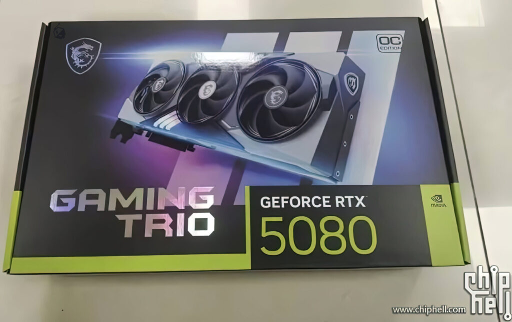 MSI GeForce RTX 5080 Gaming Trio İlk Bakış: Teknik Özellikler ve
