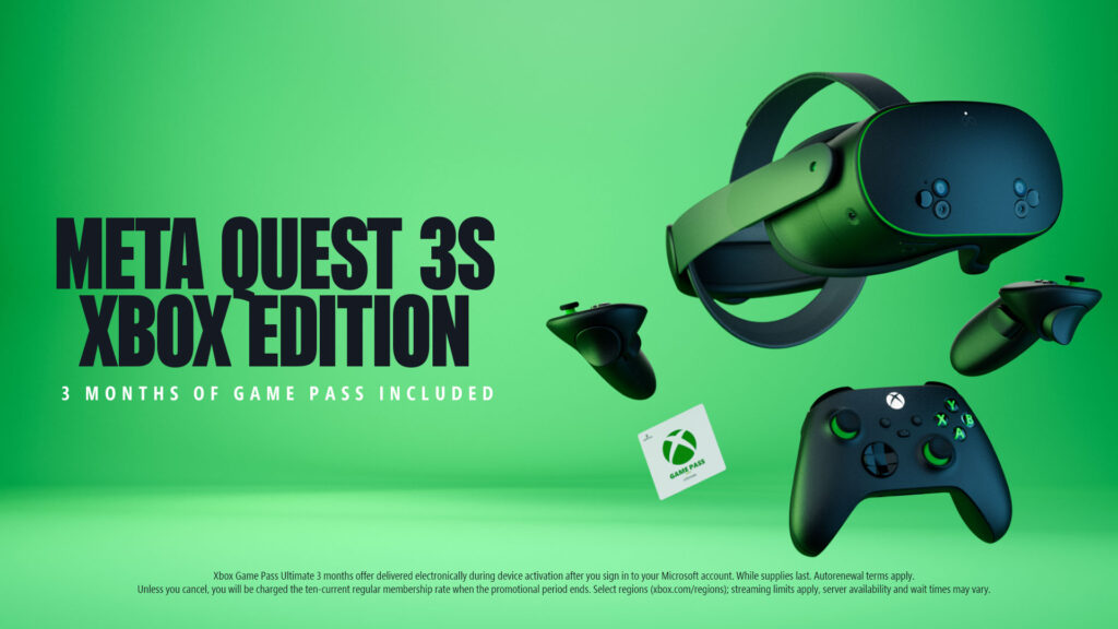 Meta Quest 3S Xbox Edition Resmi Olarak Tanıtıldı: Fiyatı ve Özellikleri Belli Oldu!