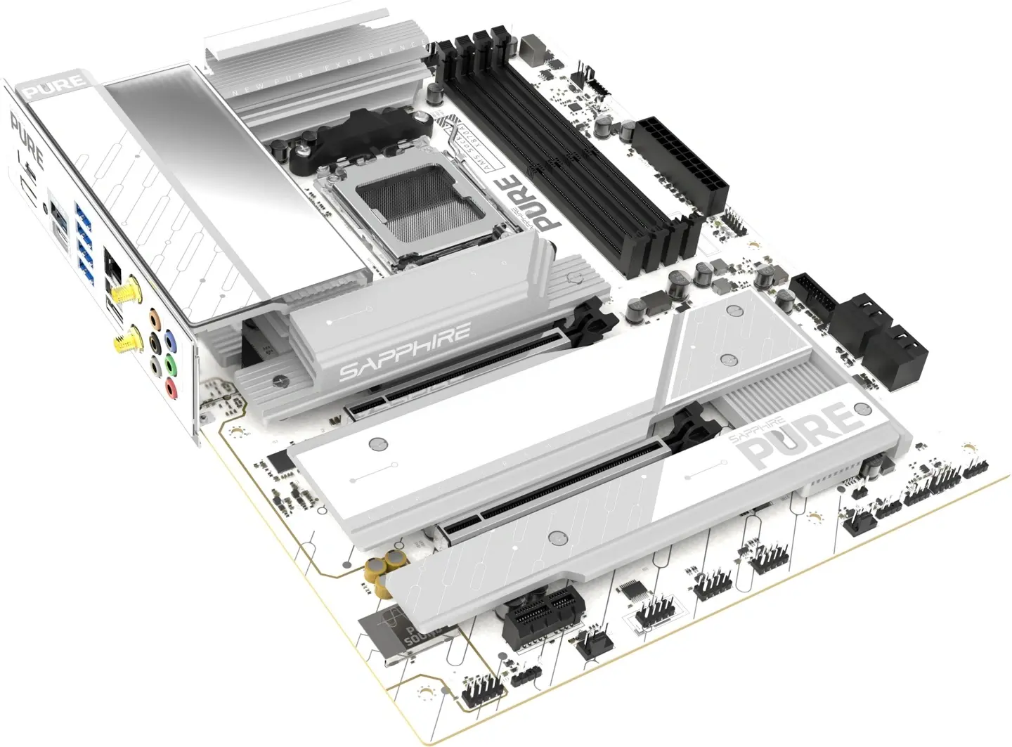 Sapphire PURE Polar X870A WIFI 7 AM5 Anakart Özellikleri ve Teknik Detaylar