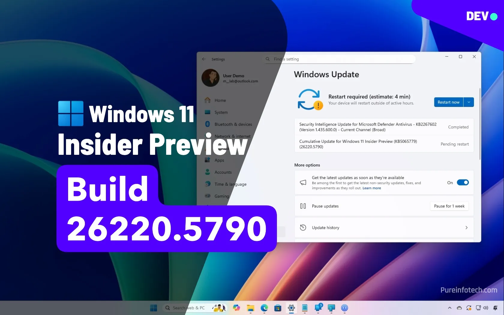 Windows 11 Insider Preview Build 26220: Explorer Ön Yükleme Test ...