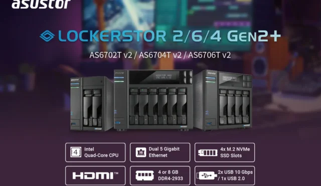 ASUSTOR Lockerstor Gen2+