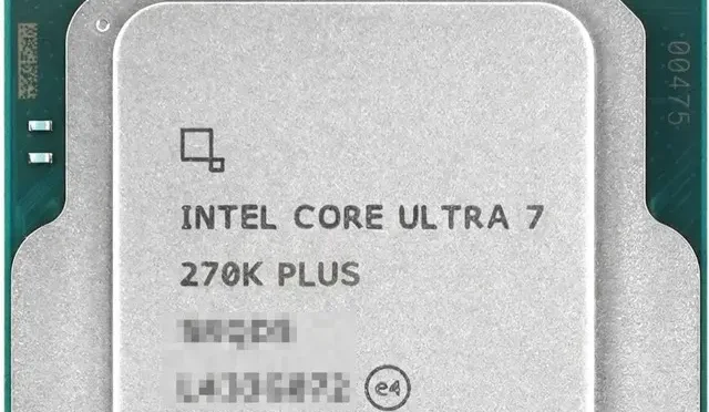 Intel Core Ultra 7 270K Plus
