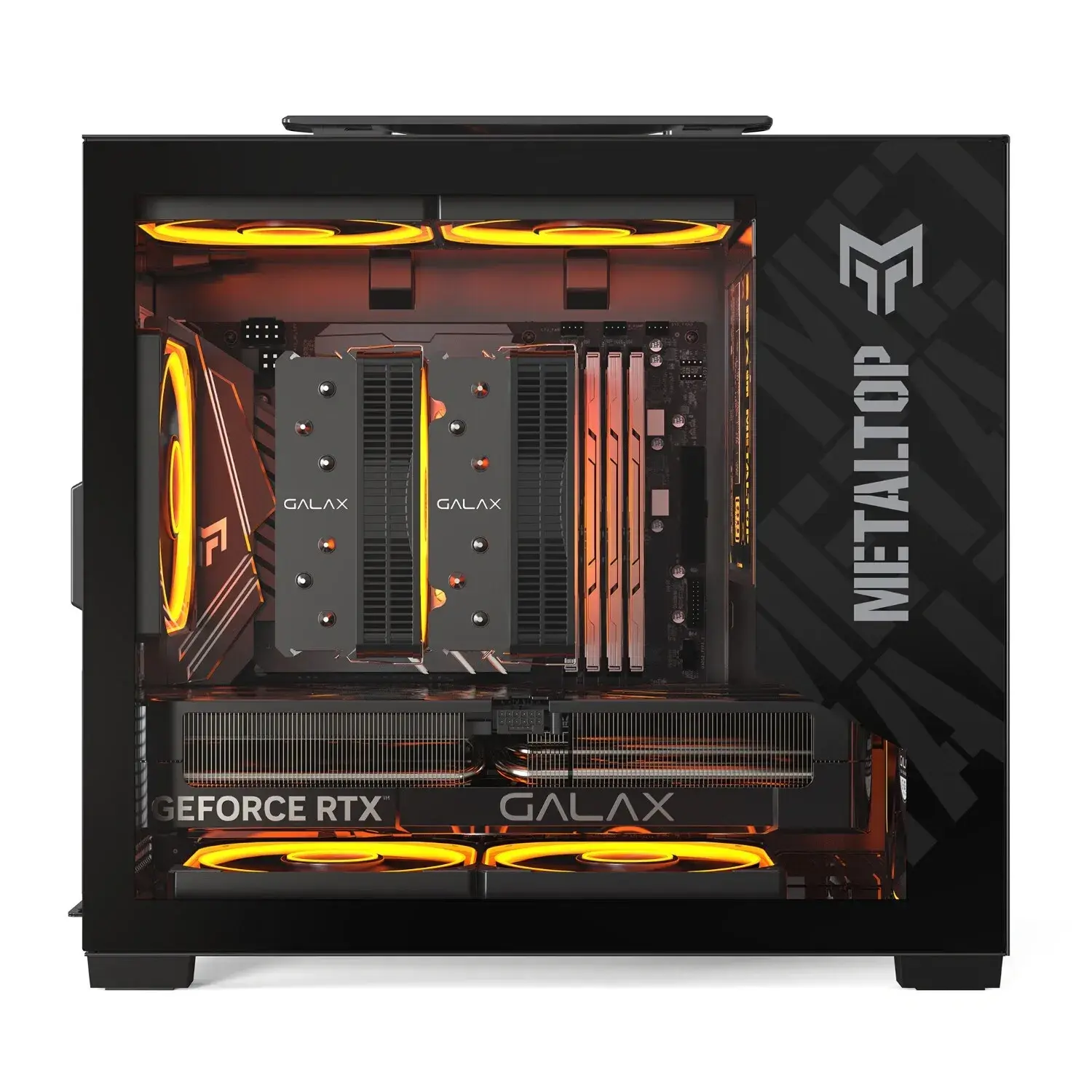 Galax Metal Master T240 Duyuruldu: Taşıma Kollu Kompakt mATX Kasası!