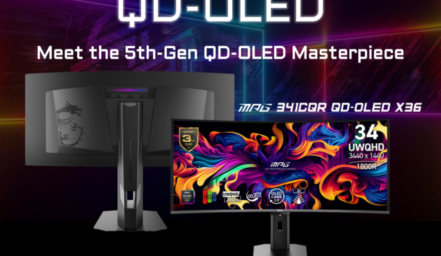 MSI MPG 341CQR QD-OLED X36