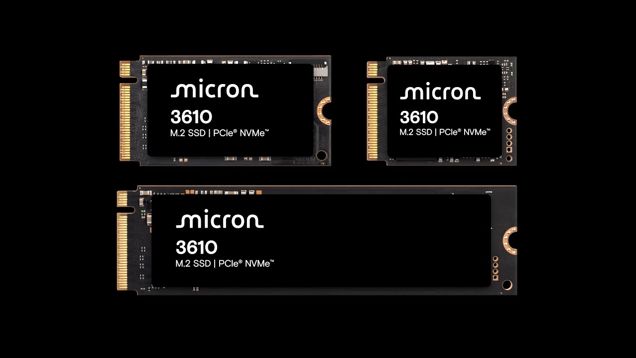 Depolamada Boyut Atlatan Teknoloji: Micron 3610 Gen5 QLC SSD Tanıtıldı!