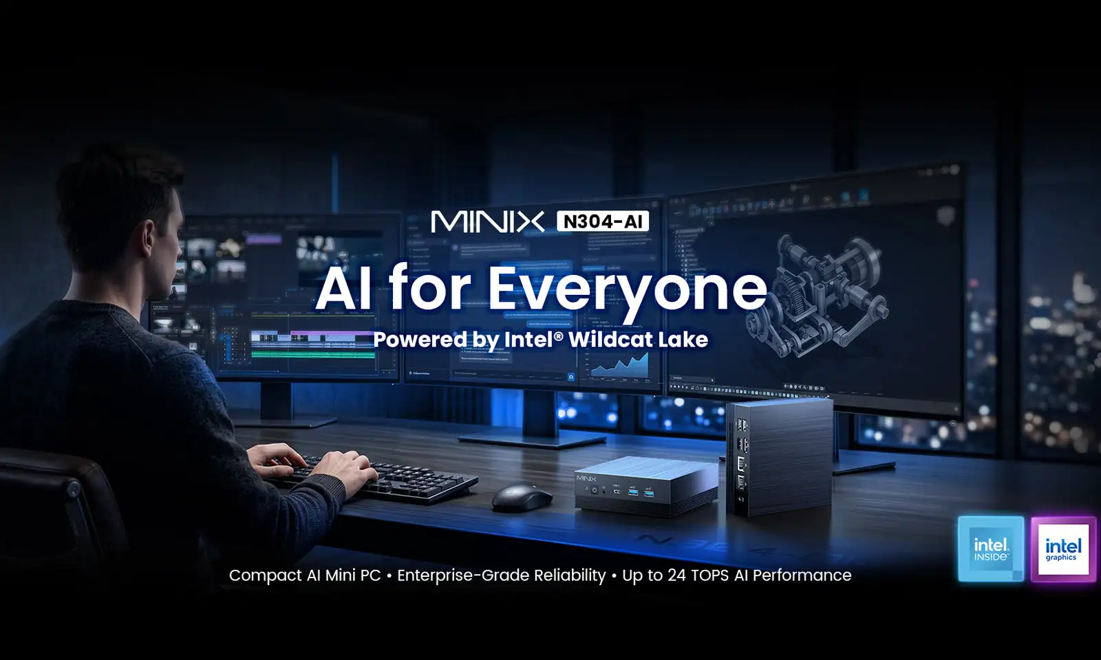 Evdeki Eski Modemi Çöpe Attıracak: MINIX’ten Çift Ethernet Portlu Fütüristik Mini PC!
