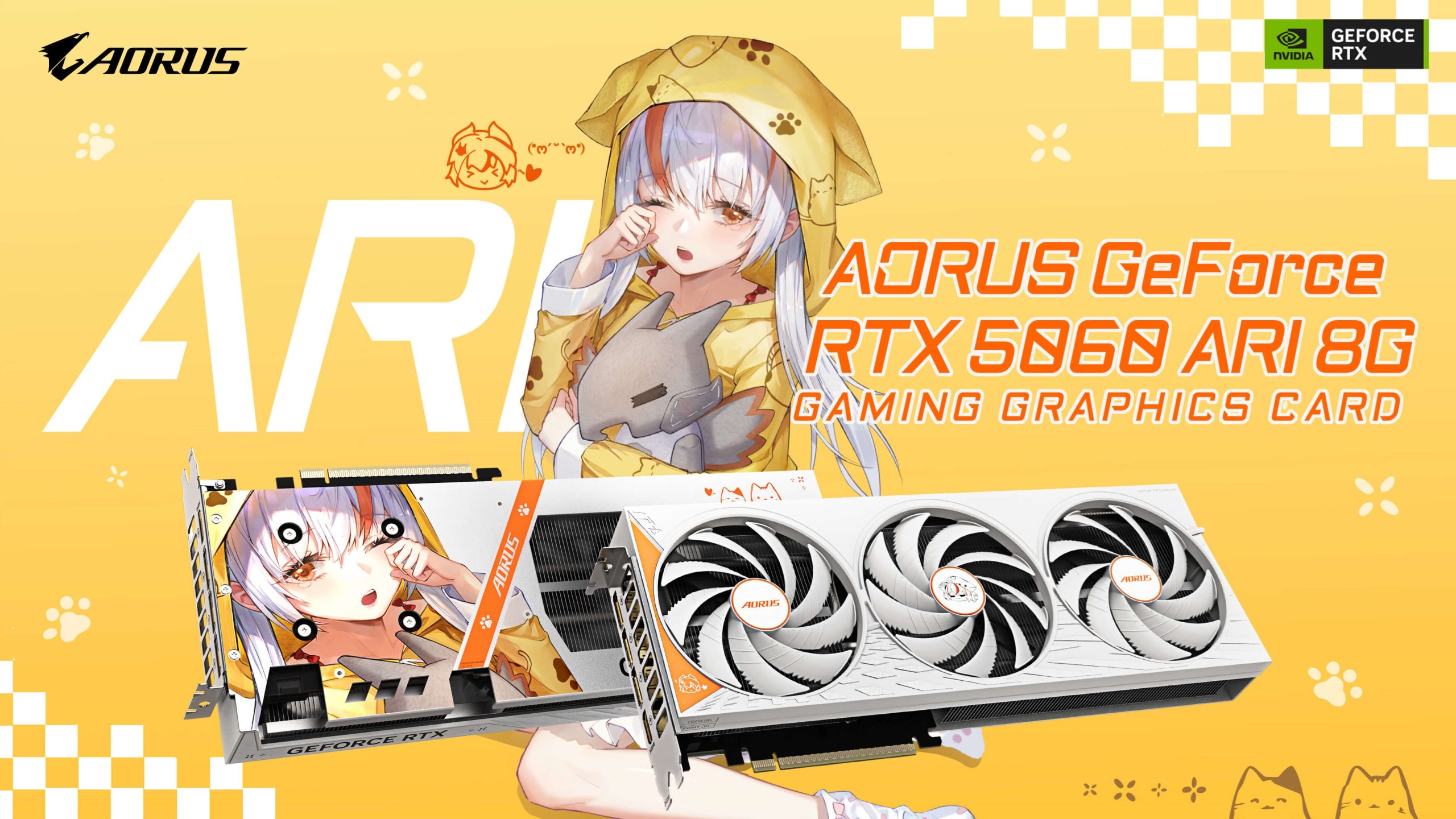 Kutusundan Sürpriz Figür Çıkıyor: AORUS RTX 5060 ARI Modelinin Tüm Detayları