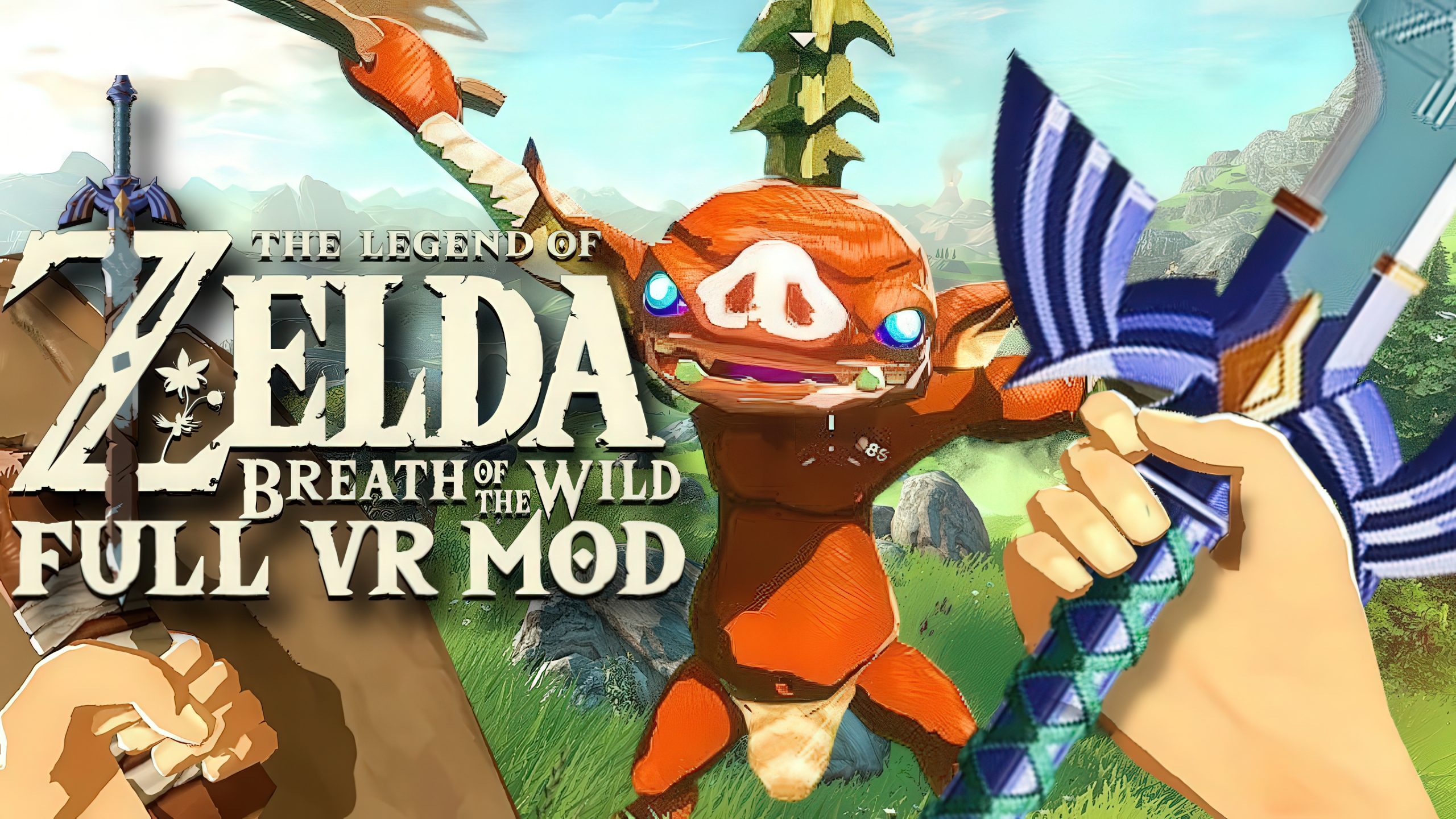 Zelda Breath of the Wild Tamamen VR Oldu: BetterVR Modu Çıktı!
