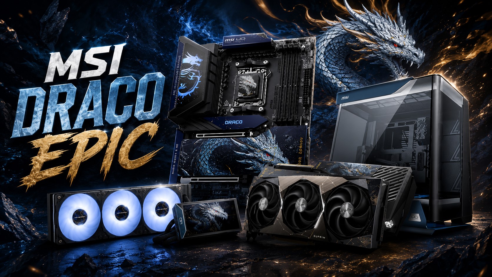 MSI’dan 40. Yıl Şerefine Efsane Seri: RTX 5080 SUPRIM DRACO EPIC Edition Duyuruldu