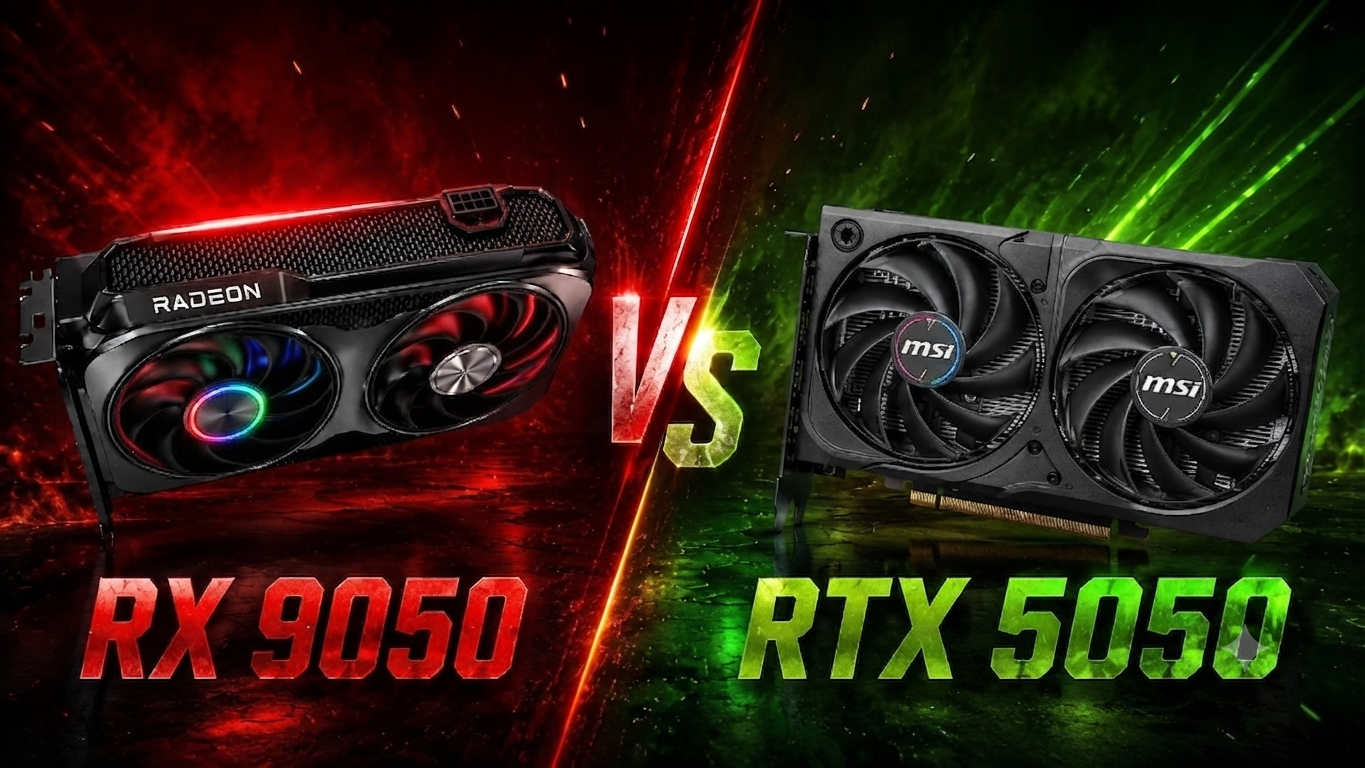 AMD’nin Yeni Kartı Beklentileri Karşılayamadı: RX 9050 Performans Şoku!