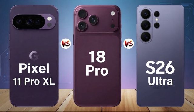 iPhone 18 Pro, Galaxy S26 Ultra ve Pixel 11 Pro XL