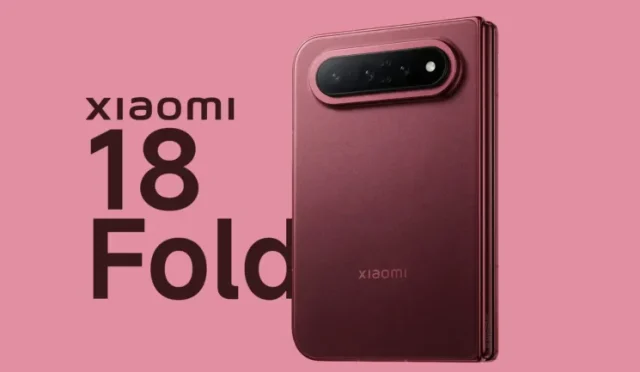 Xiaomi 18 Fold,