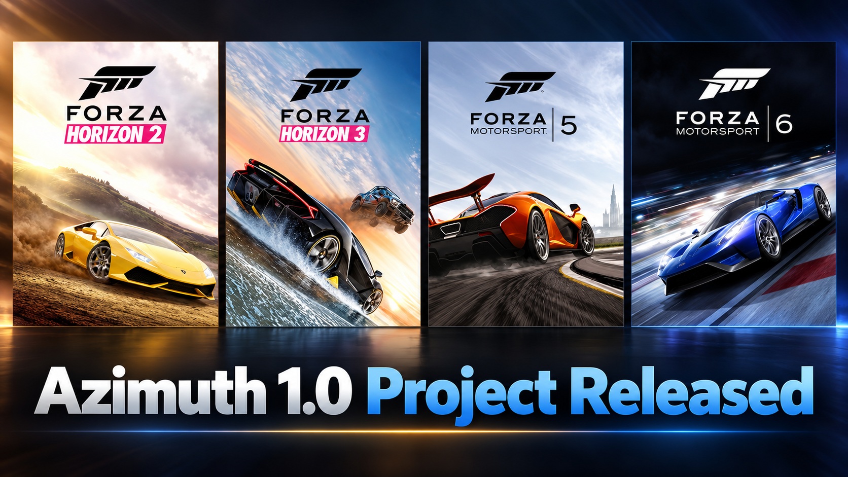 Forza 5 ve 6 Azimuth’la PC’ye Geldi!