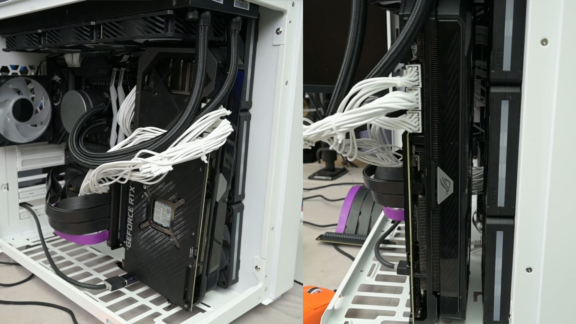 Ekran Kartını Yana Çevirdi: GPU Hotspot Sıcaklığı 19°C Birden Düştü!